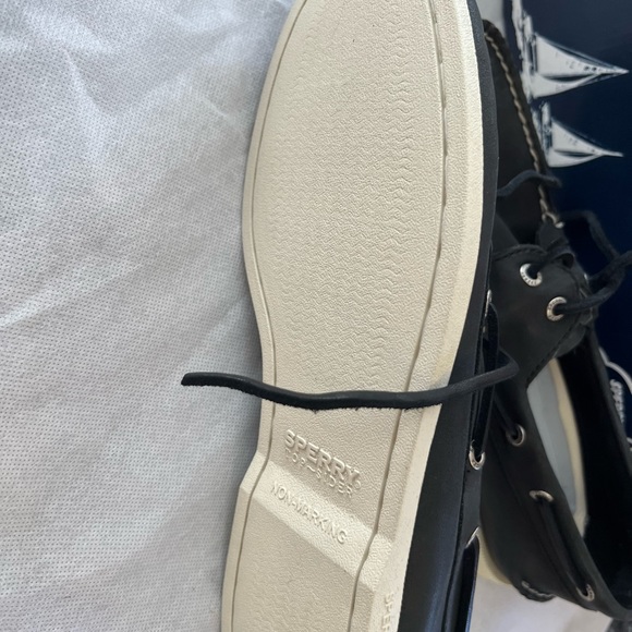Sperry black leather boat shoe - Picture 2 of 3